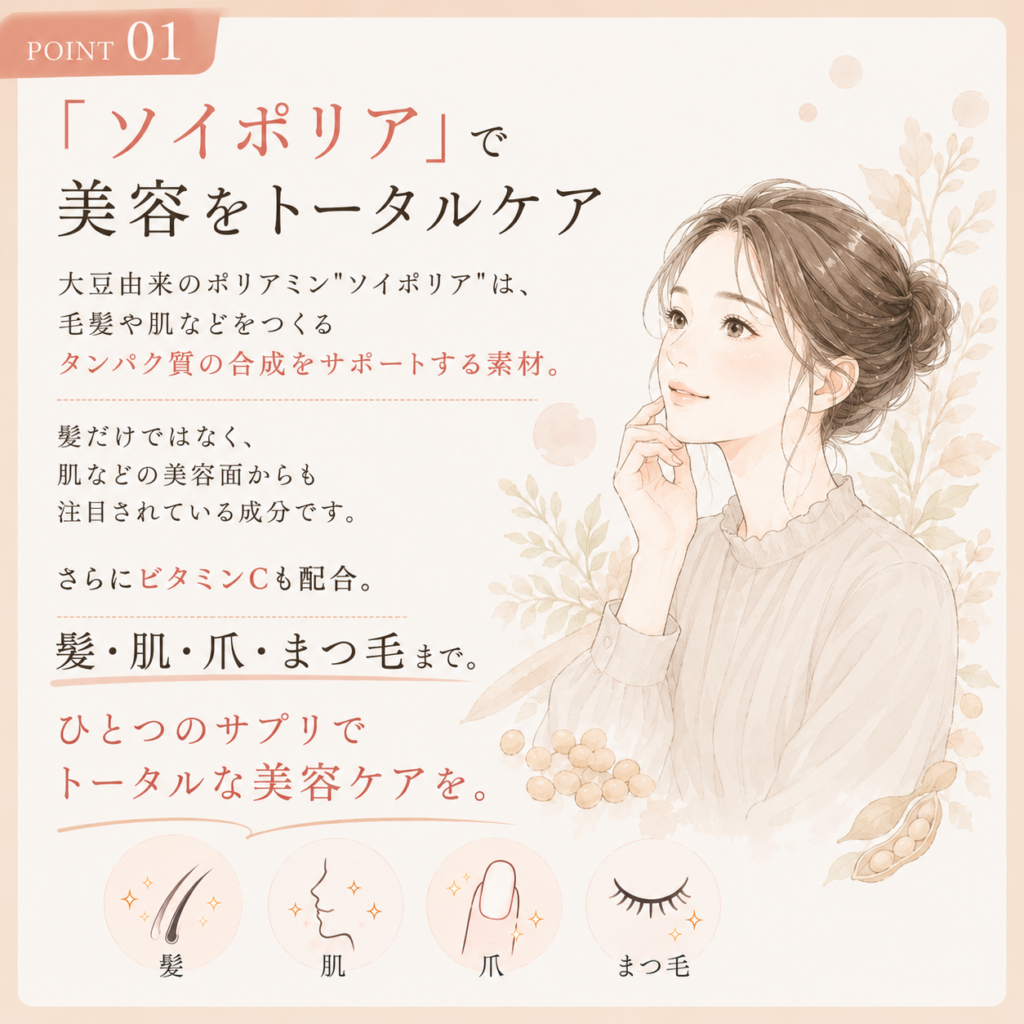 サプリ
美肌
